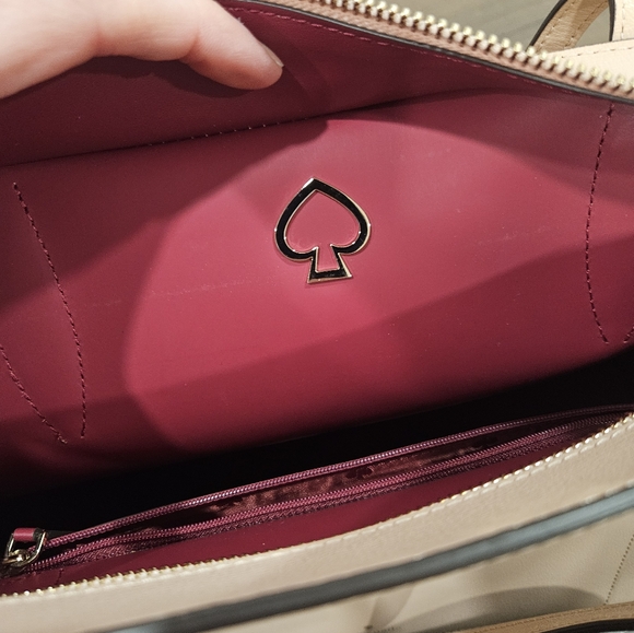 ♠️KATE SPADE♠️ 3 Fer BAG + BROOCH & DUSTY SPECIAL - Picture 5 of 16